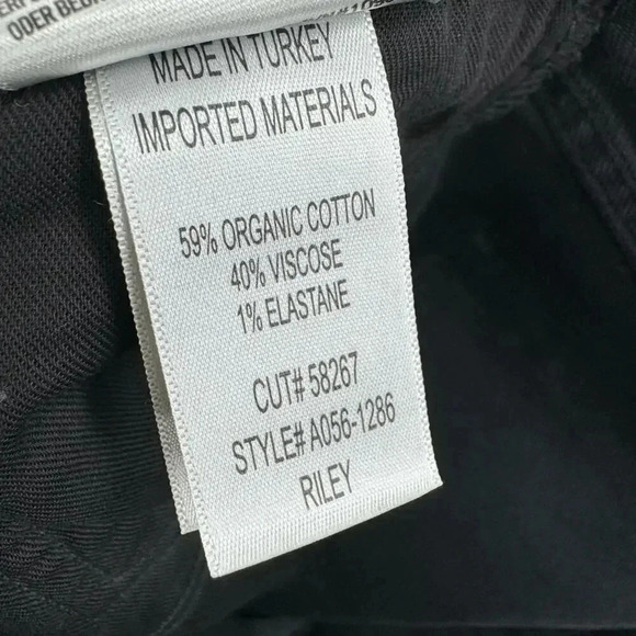 AGOLDE RILEY HIGH RISE STRAIGHT CROP (STRETCH) IN PANORAMIC B1622 - Picture 7 of 7